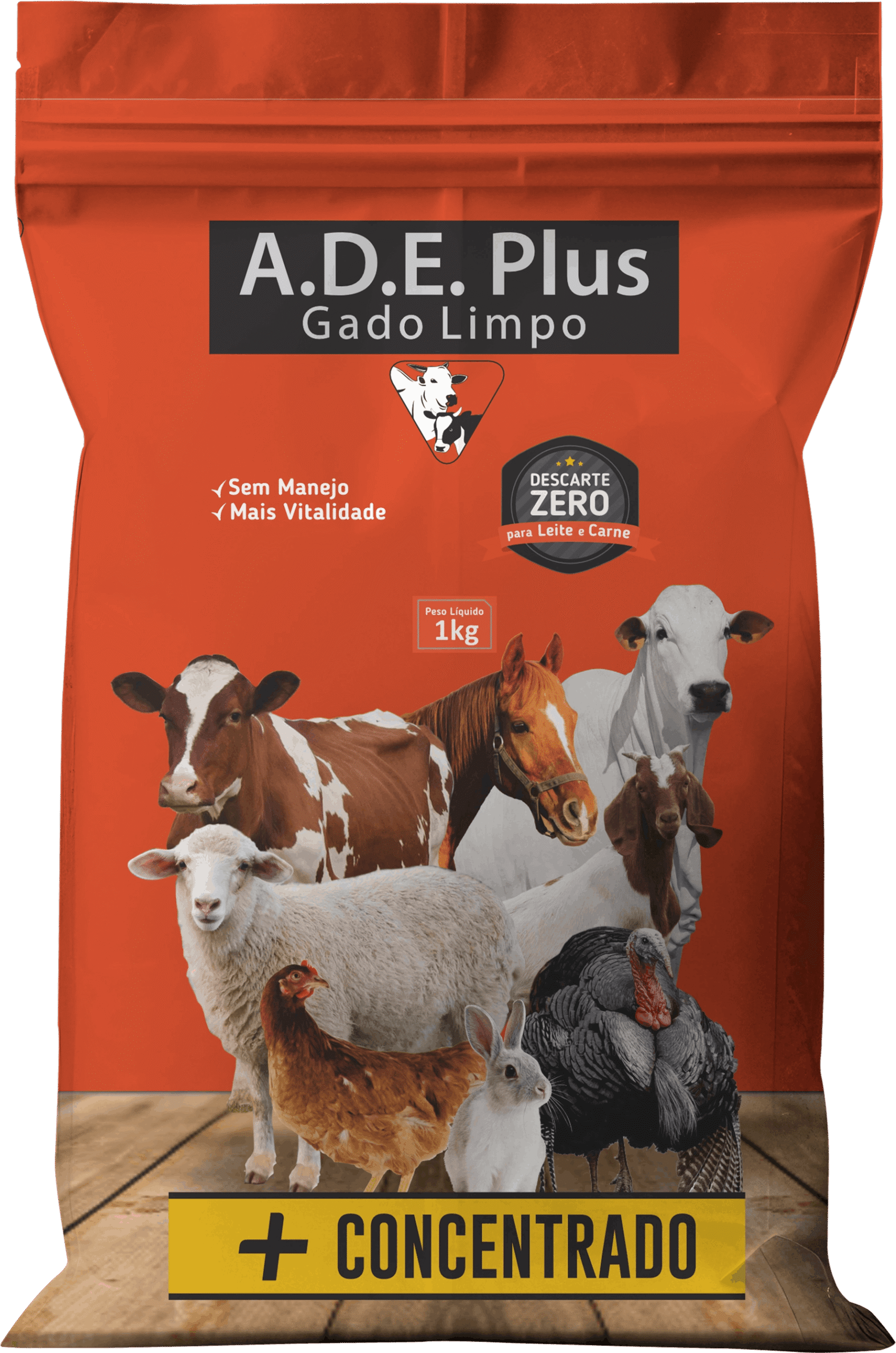 Suplemento mineral para bovinos – A.D.E Plus Gado Limpo